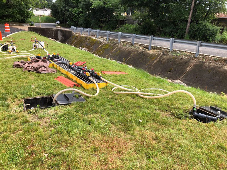 In-Situ Bioremediation Pilot Injection at Former Industrial Facility